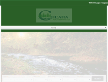 Tablet Screenshot of cheaharealty.com